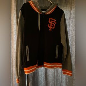 New Era Varsity San Francisco Giants Zip Up Hoodie